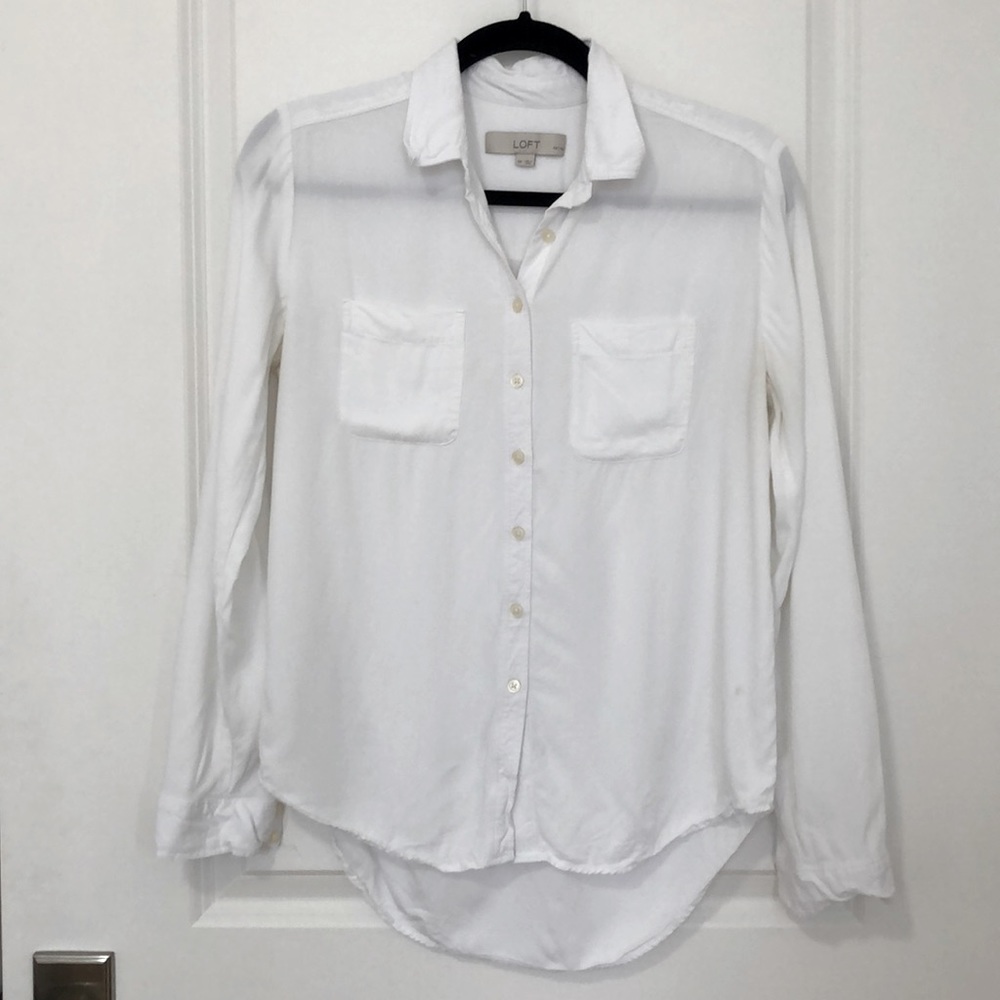 LOFT White Oxford